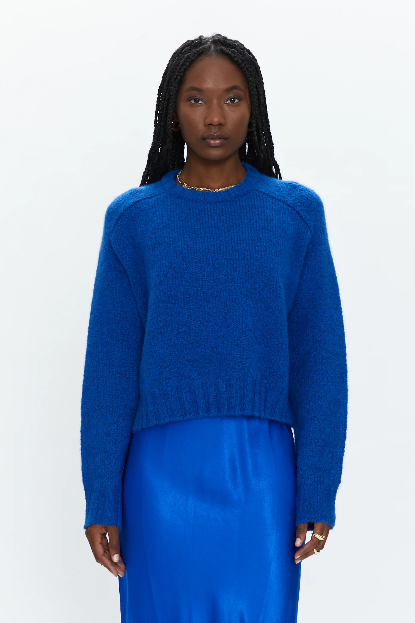 Adina Everyday Sweater - Cobalt | Pistola Denim