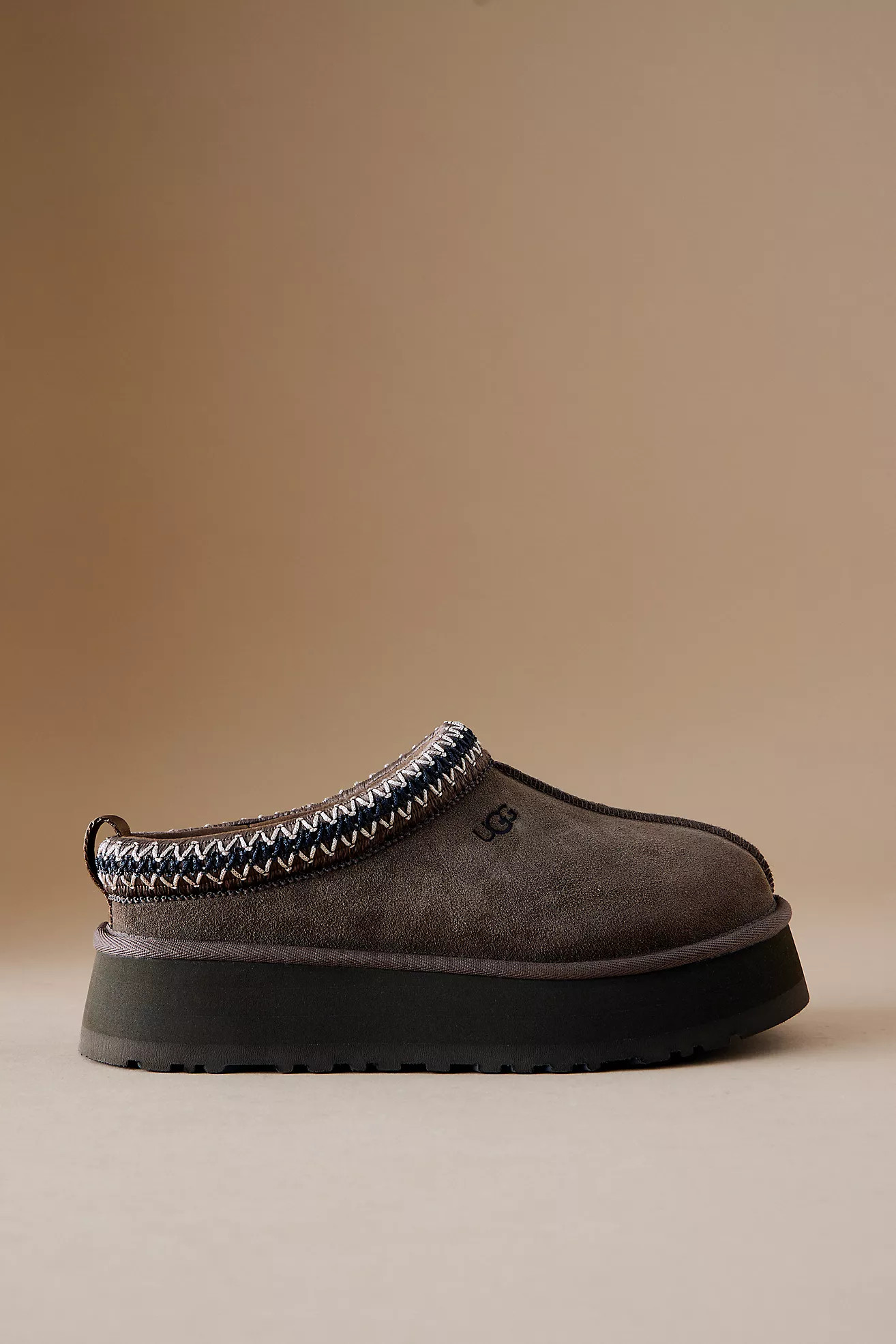 UGG Tazz Suede Platform Slippers | Anthropologie (UK)