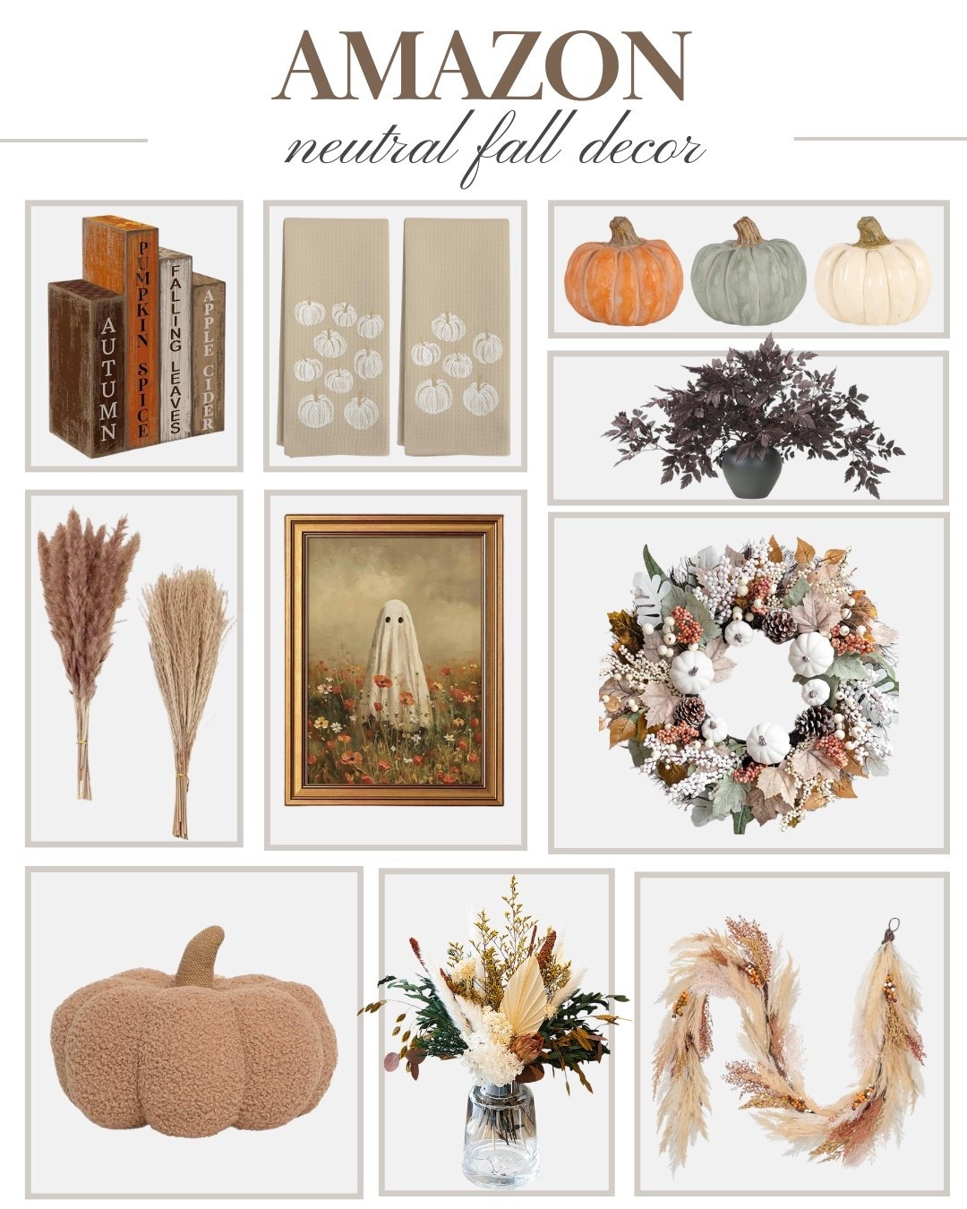 A little neutral fall inspiration 🍂🤎 Warm textures, soft tones, and simple pieces that make home feel extra cozy this time of year.

Neutral fall decor, fall home, Amazon finds, cozy home, autumn decor

#LTKHome