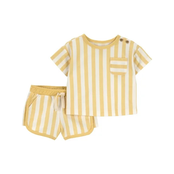 Carter's Child of Mine Baby Boy Outfit Set, 2-Piece, Sizes 0/3-24 Months | Walmart (US)