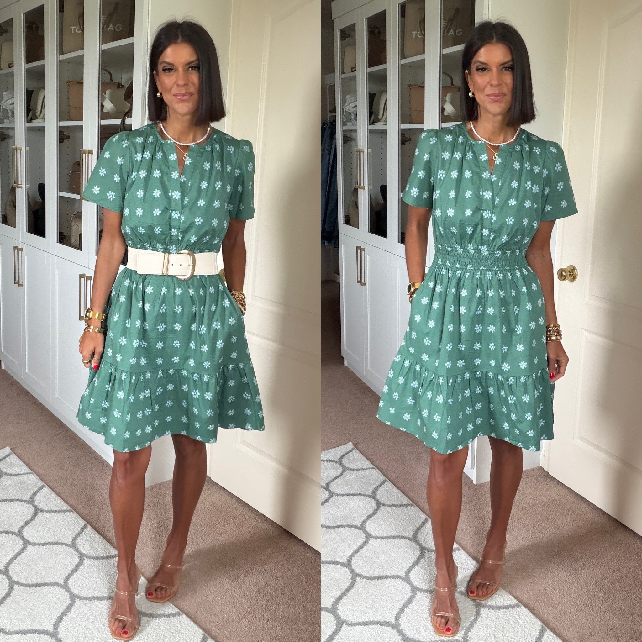 Size small in dress 

#LTKSeasonal #LTKdayinmylife #LTKootd