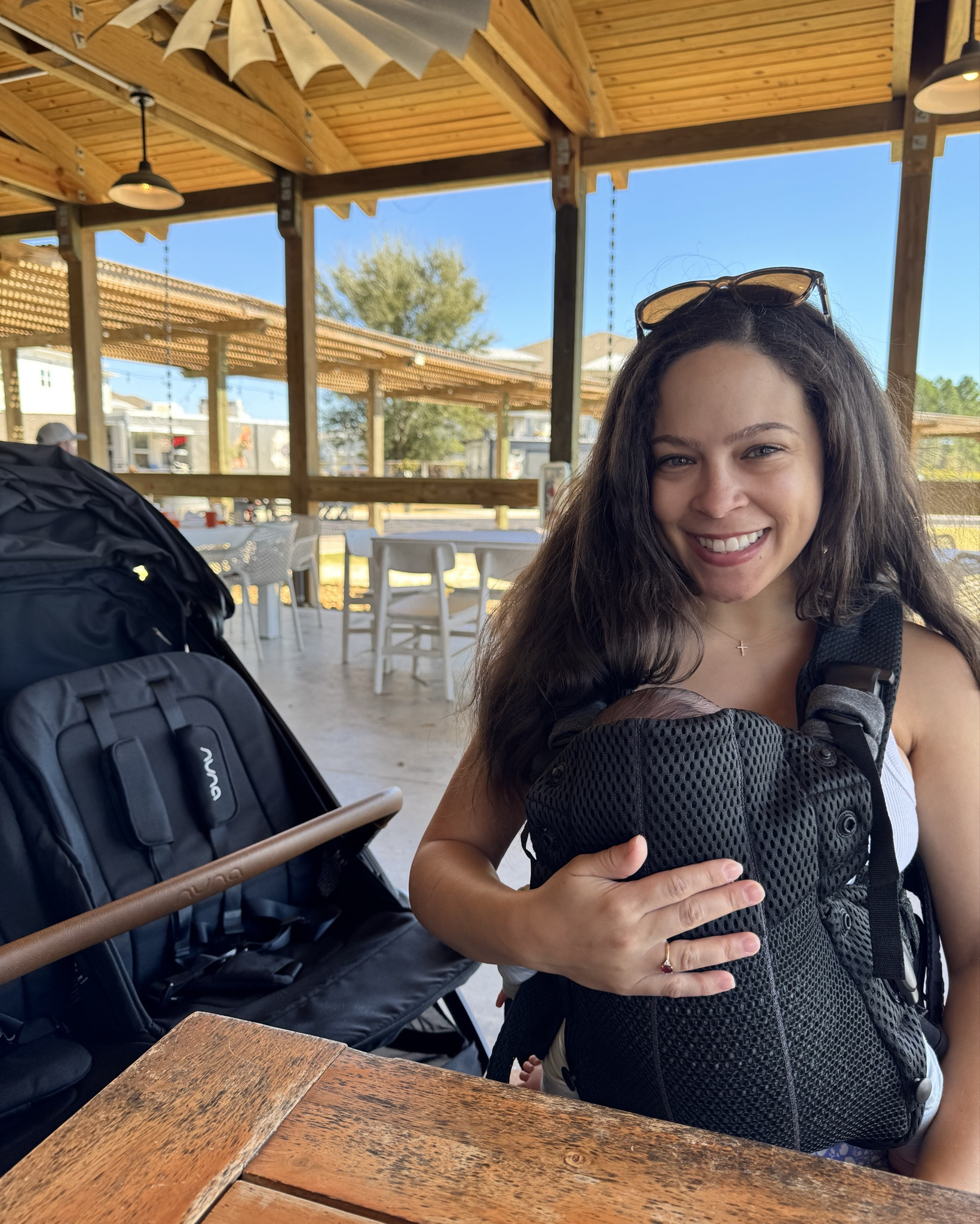 Our nuna double travel stroller is lightweight enough to me to fold and unfold myself! Perfect for toddler and baby and seat even reclines for newborn. 

#LTKmomlife #LTKBaby #LTKTravel