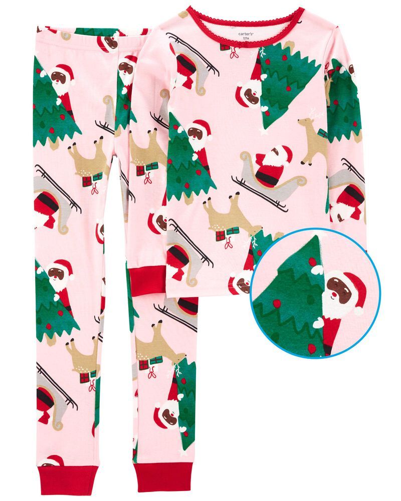 Kid 2-Piece Santa 100% Snug Fit Cotton PJs | Carter's