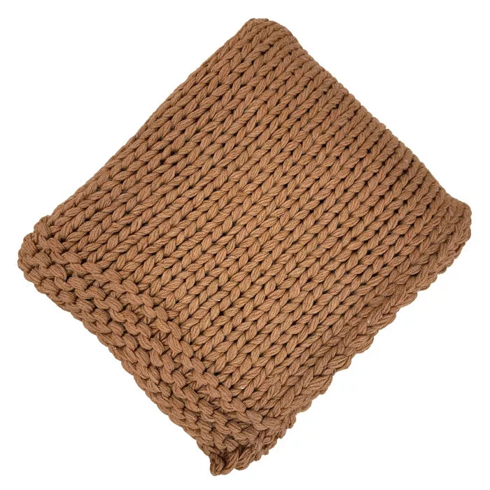 Chunky Knit Throw Blankets - Threshold™ | Target