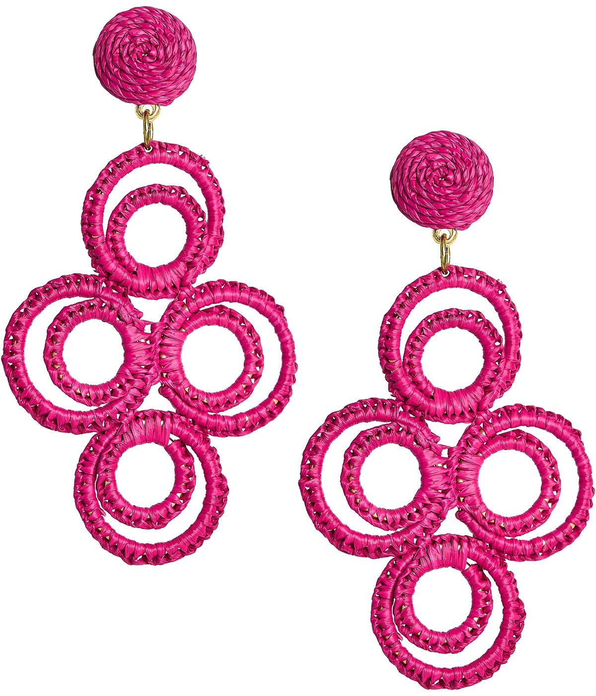Chloe Raffia - Drop Earring | Lisi Lerch Inc