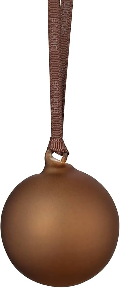 blomus JUHLA Matte Glass Ornament - Rustic Brown - Set of 4 | Amazon (US)