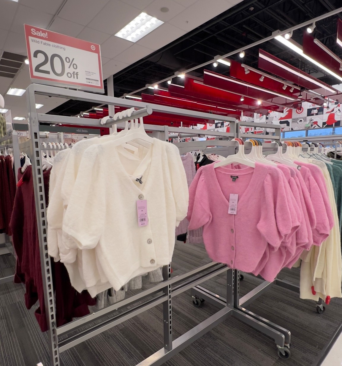 20% off Target sale

Women's Puff Short Sleeve V-Neck Cardigan - Wild Fable™

#LTKSeasonal #LTKStyleTip #LTKSaleAlert