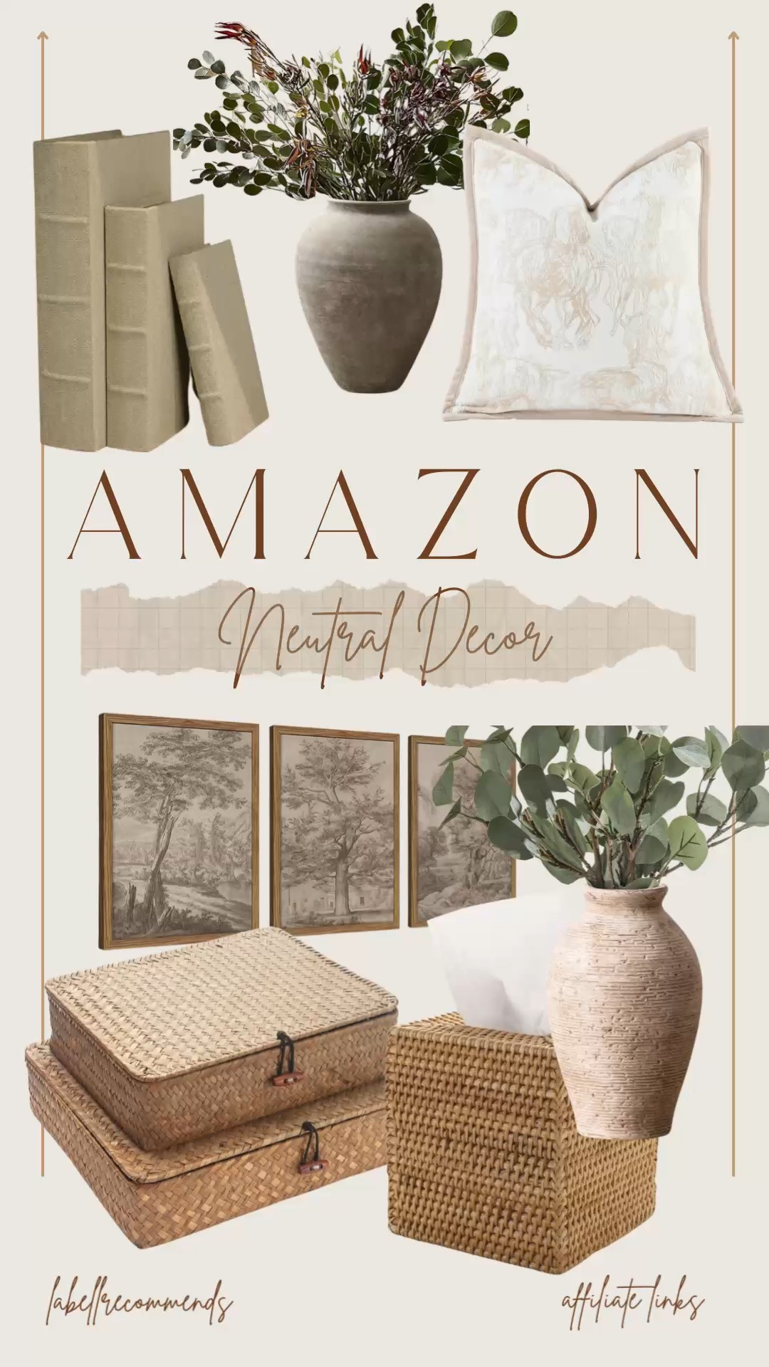 Elevate your space with these affordable neutral home decor finds from Amazon featuring modern vases, cozy throw pillows, and timeless wall art for that clean, curated designer look. Perfect for anyone searching for neutral living room decor, modern farmhouse accents, beige home styling, and cozy minimalist decor on a budget.

#LTKHome #LTKSaleAlert