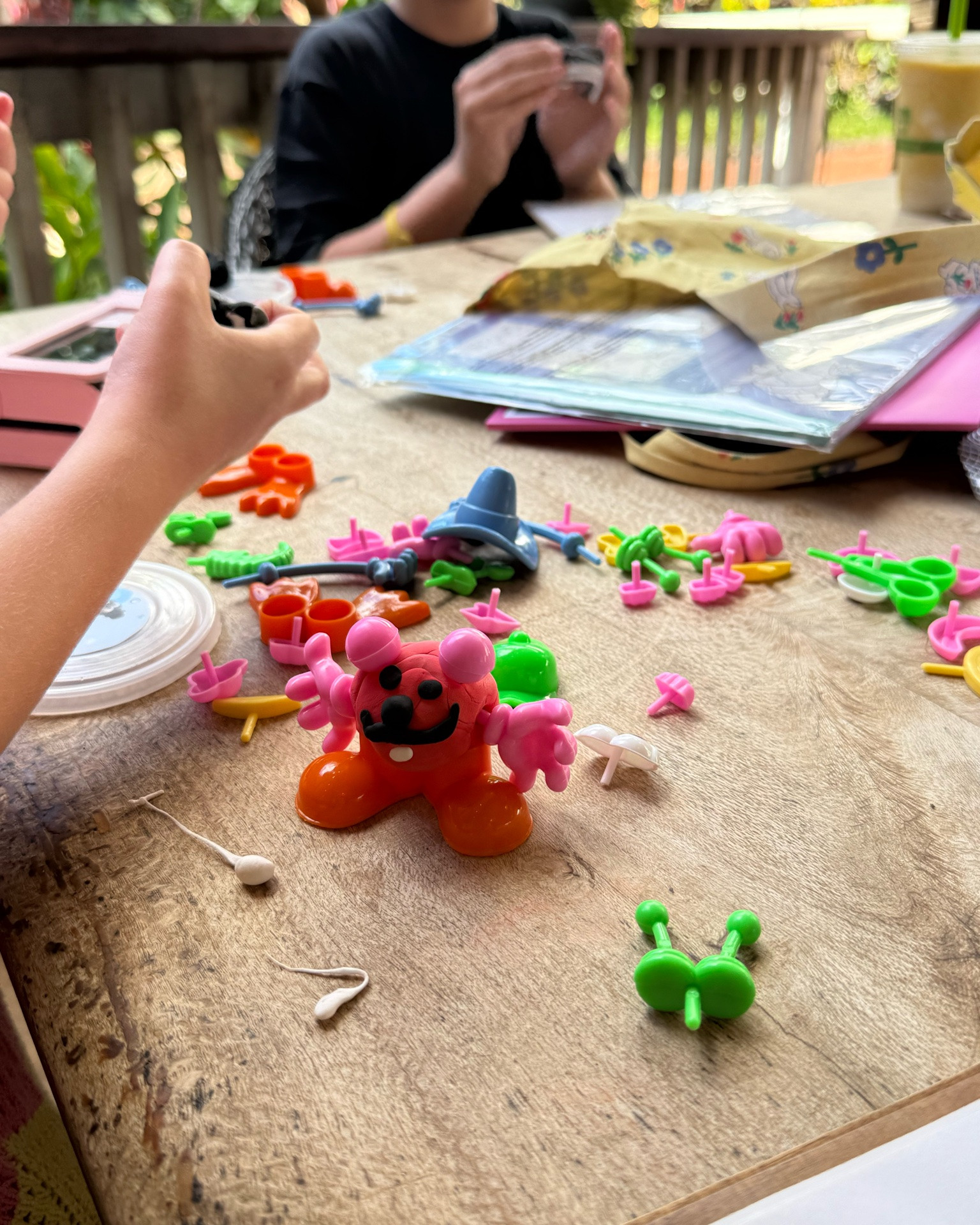 One of the biggest hits from our Hawaii trip! 🌺 These air dry clay kits + play dough accessory packs kept both kids (with a pretty big age gap 🙌🏼) entertained for SO long. Perfect for travel, airplanes, restaurants, rainy days, hotel downtime, quiet time, birthday gifts, stocking stuffers, and creative sensory play. If you’re looking for screen-free activities that actually hold their attention, these are 100% worth tossing in your bag. ✈️🎨🩷

#LTKmomlife #LTKTravel