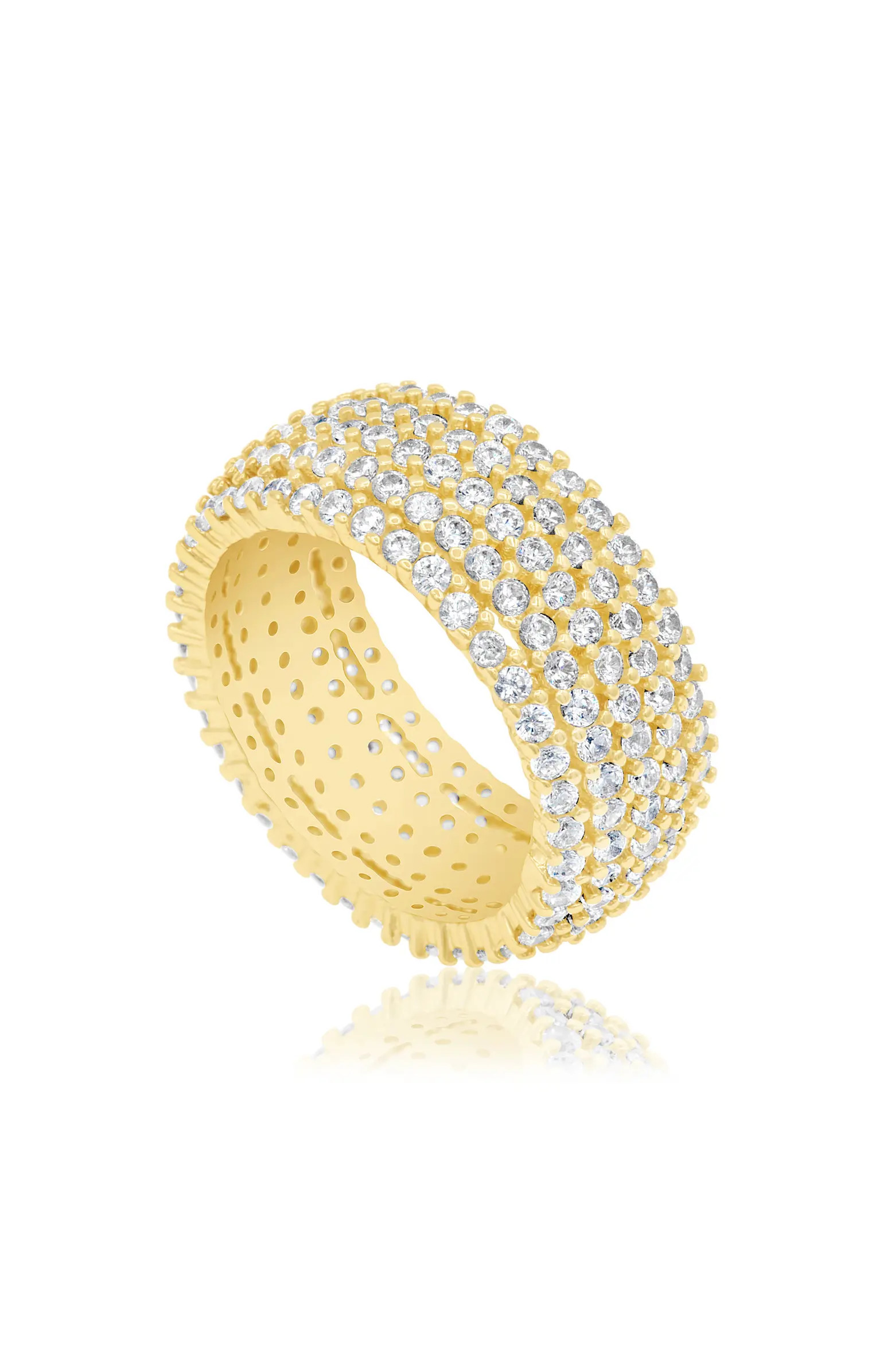 Pavé Cigar Band Ring | Nordstrom