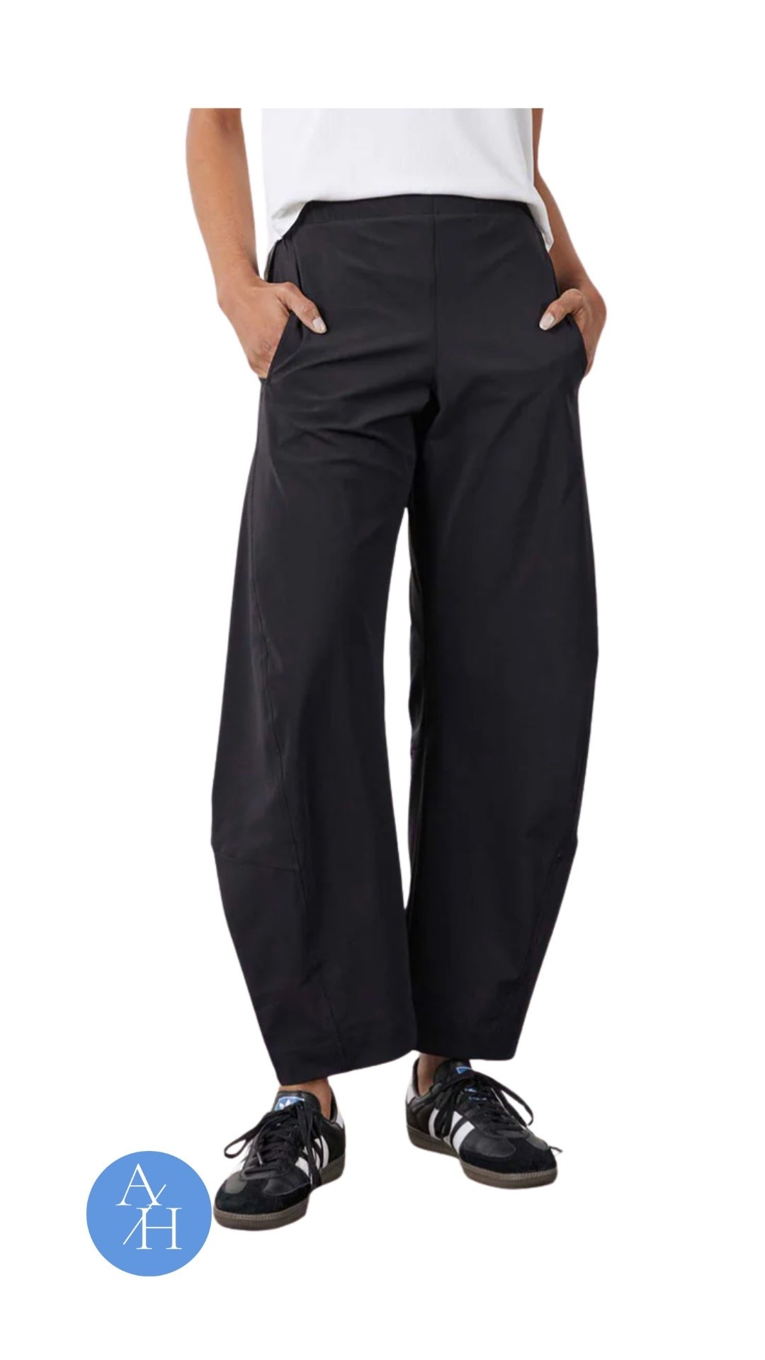 These are best-selling, comfortable work pants with an easy elastic waist and a relaxed, tapered leg that still looks polished. Lightweight, wrinkle-free, and ankle-length, they’re made for everyday wear—travel days, errands, or dressed up with a blazer. One of those wear-on-repeat pieces that feels effortless but looks elevated.



#LTKootd #LTKgrwm