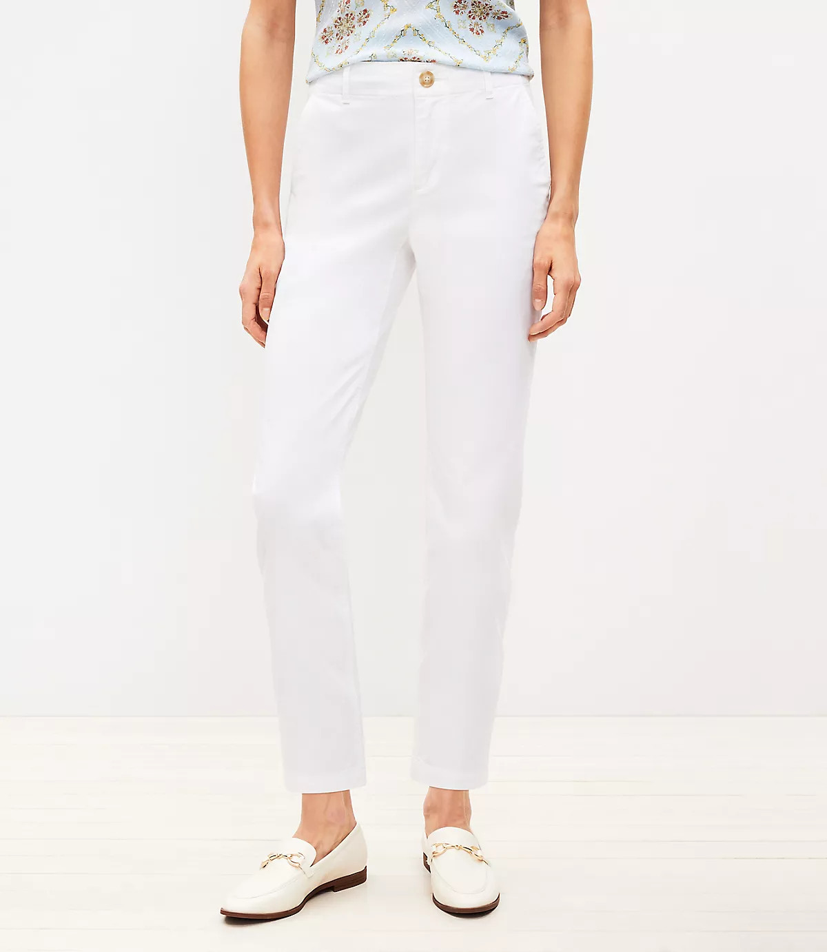 Monroe Slim Chino Pants | LOFT