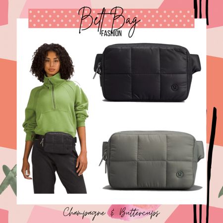 ✨A new spin on the belt bag we all love!! Now it comes in this fun puffer version. Perfect for winter!! Grab one before they’re gone!

#beltbag #pufferbeltbag #lululemon #lululemonbeltbag #lululemonbag 

#LTKitbag #LTKSeasonal #LTKunder100
