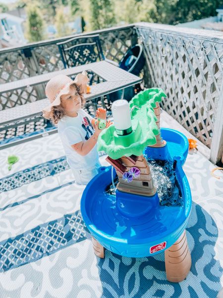 Water table to cool your kids off.. also this water table pump hack keeps the kids entertained for even longer! 

#LTKFamily #LTKSwim #LTKKids