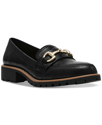 Women's Celeste Tailored Hardware Chain Lug Sole Loafers | Macy's