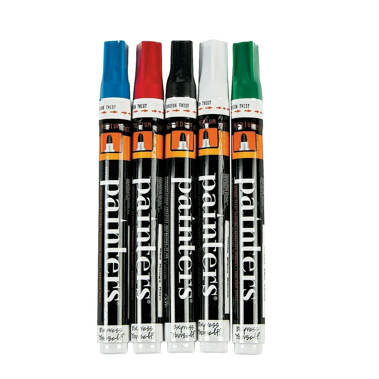 Fun Express - Elmer's Painter 5pk Med Bright Markers - Basic Supplies - Paint & Supplies - Paint ... | Walmart (US)