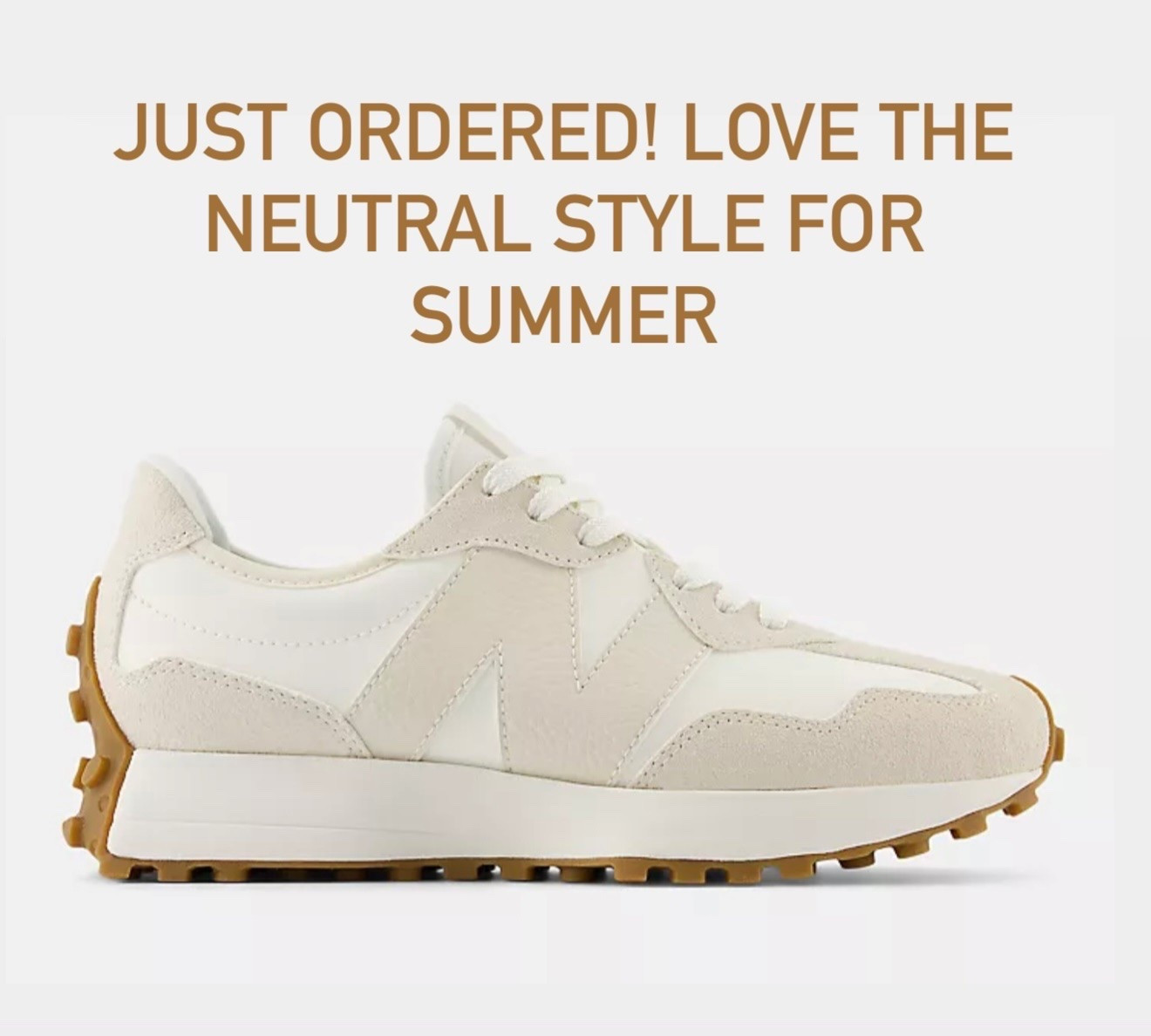 The perfect neutral sneaker-will be wearing these all over Ireland! 

Neutral sneakers, new balance
