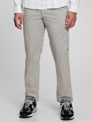 Modern Khakis in Straight Fit with GapFlex | Gap (US)