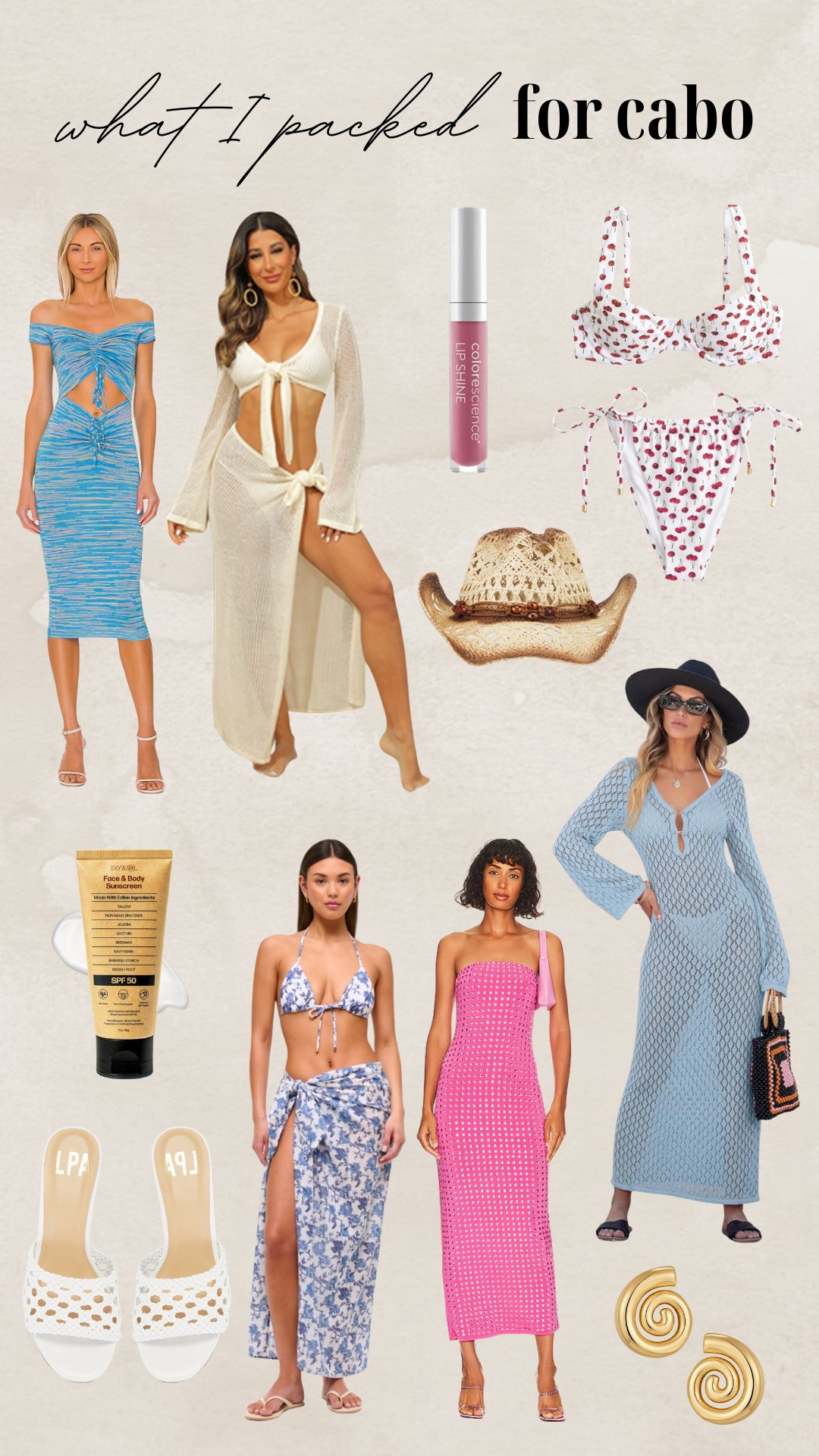 Amazon Swim // Vacation Looks // Abercrombie Swim // Non Toxic Sunscreen // Revolve Dresses // Date Night Outfits // Cabo Outfits 

#LTKStyleTip #LTKSummerEdit #LTKSwim