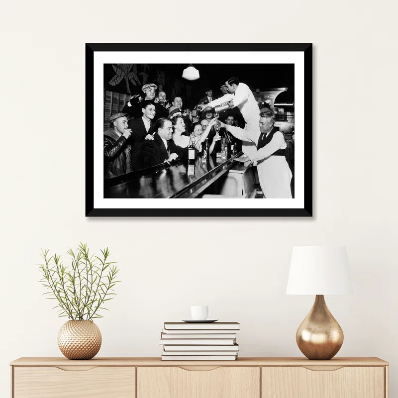 End Of The Prohibition Party Framed Print | Wayfair North America