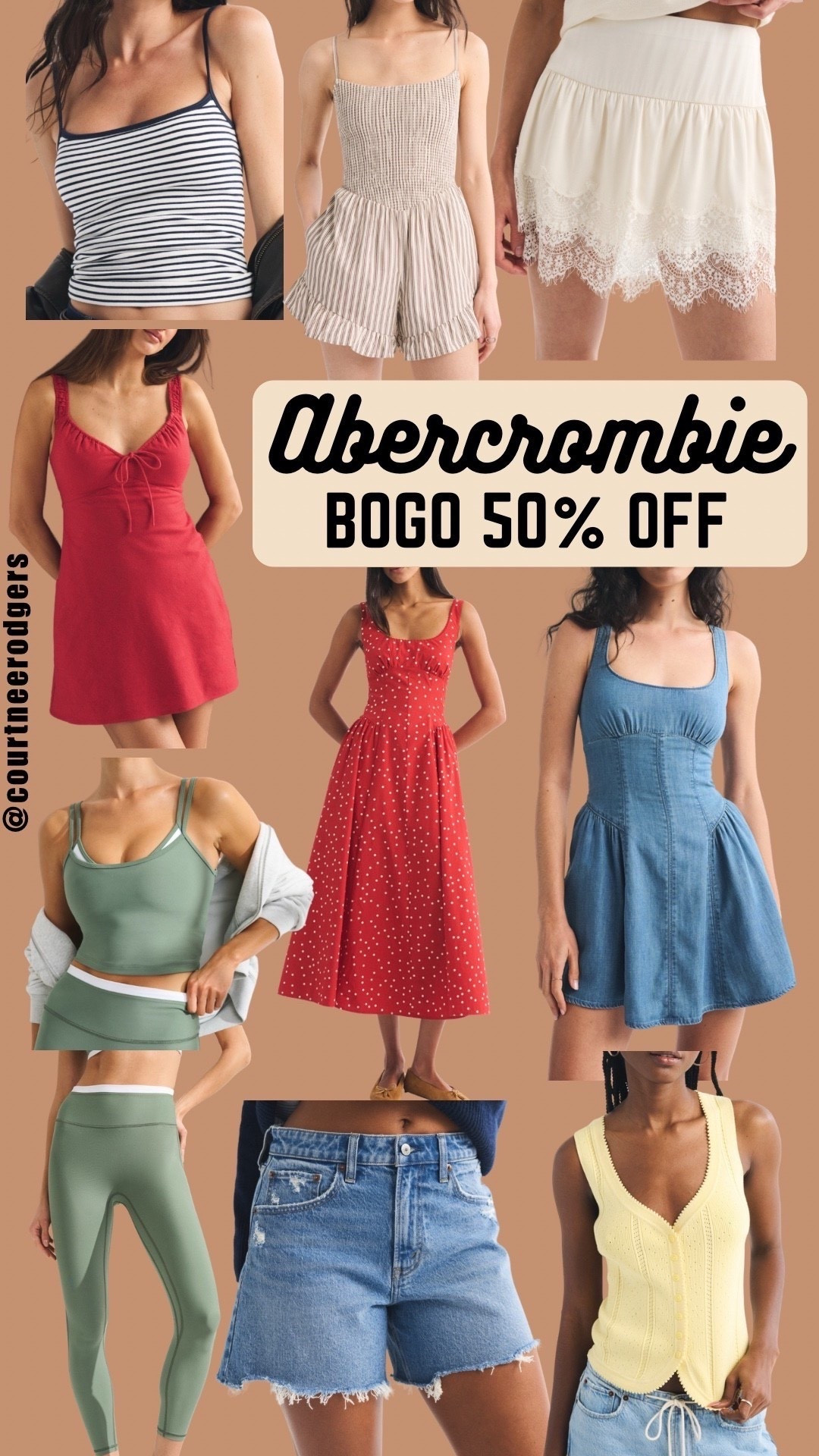 Abercrombie BOGO 50% OFF SITEWIDE 

Abercrombie, spring outfits, spring fashion 

#LTKootd #LTKdayinmylife #LTKFestival