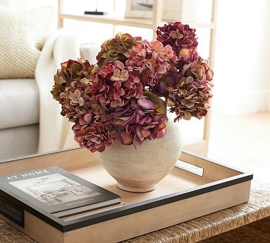 Faux Hydrangea Bundle - Purple | Pottery Barn (US)