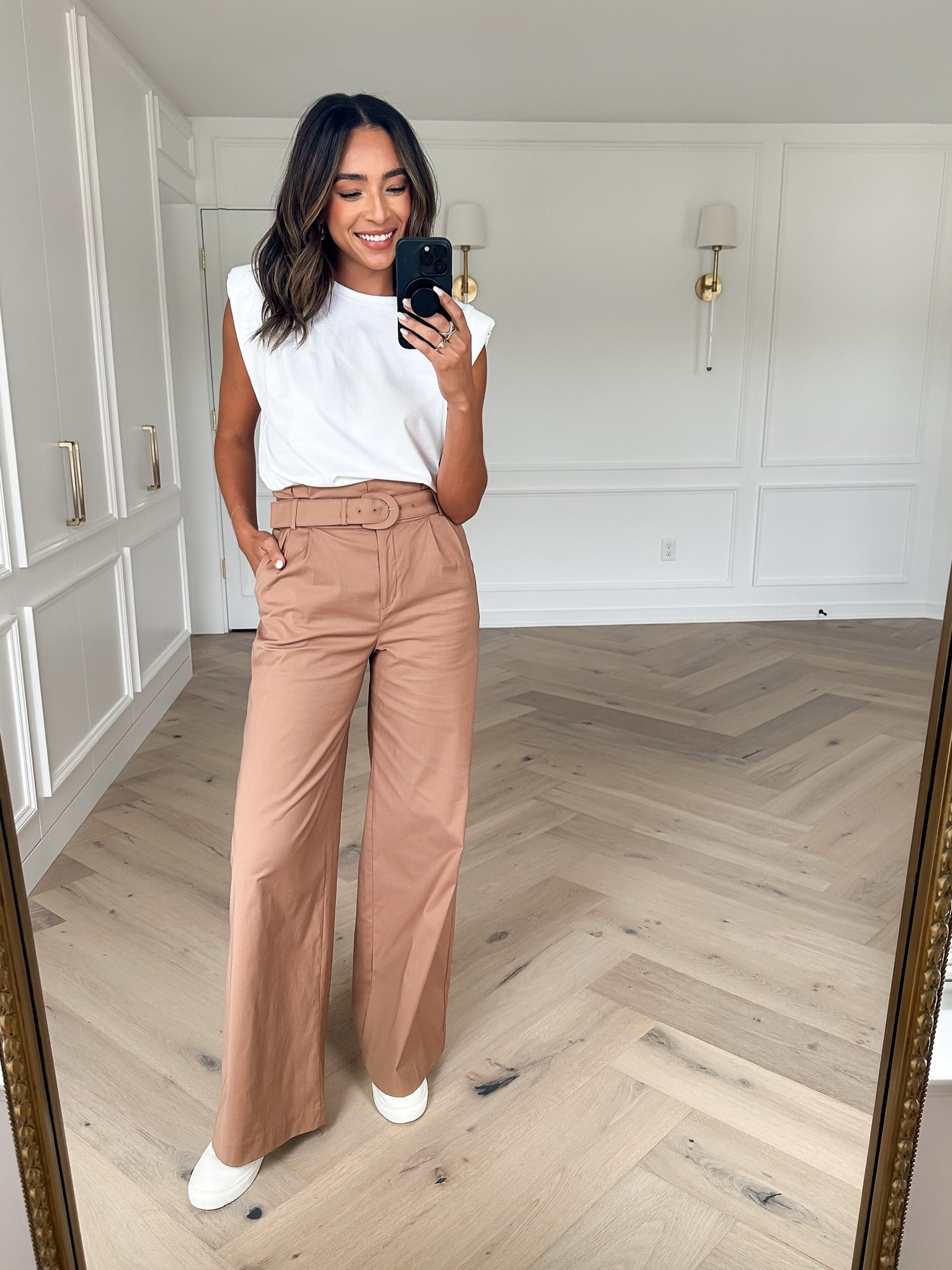 Smart casual work outfit! Size XS tee, 2 regular tan wide leg pants 





Work outfit, smart casual, casual workwear, summer work outfit

#LTKstyletip #LTKunder100 #LTKworkwear