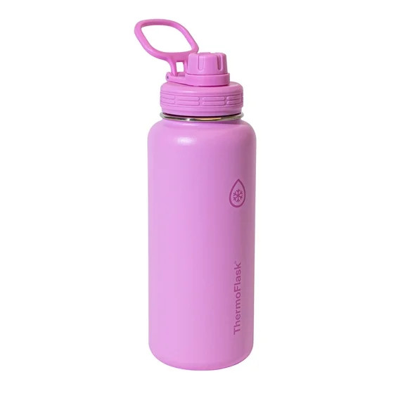 ThermoFlask 32 oz Double Wall Vacuum Insulated Stainless Steel Water Bottle with Chug Spout Lid, ... | Walmart (US)