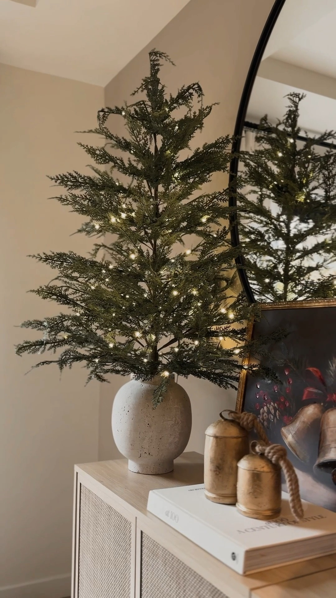 Instantly elevate your My Texas House 4ft tree with your favorite vase✨🎄  

#LTKSeasonal #LTKHome #LTKFindsUnder100