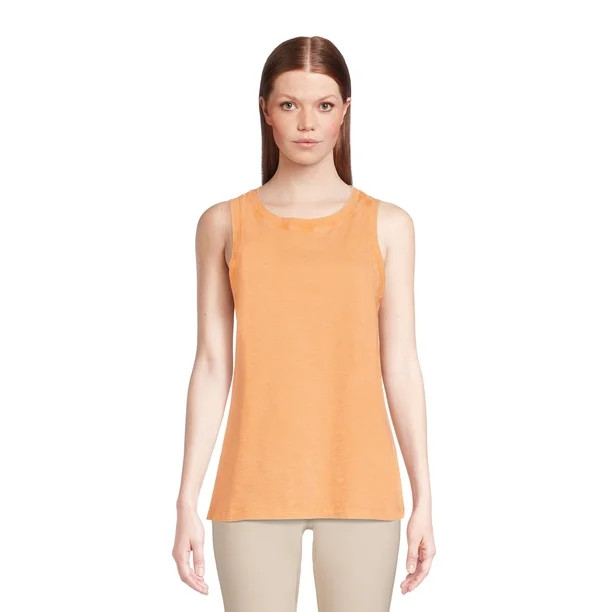 Time and Tru Women's Mineral Wash Tank Top, Sizes XS-XXXL | Walmart (US)