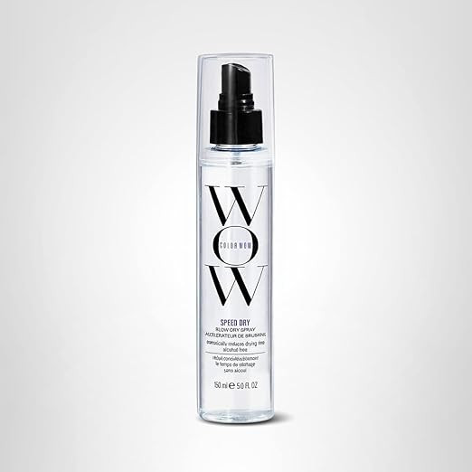 COLOR WOW Speed Dry Blow Dry Spray – Cut Blow Dry Time by 30% | Heat Protectant, Prevent Breaka... | Amazon (US)