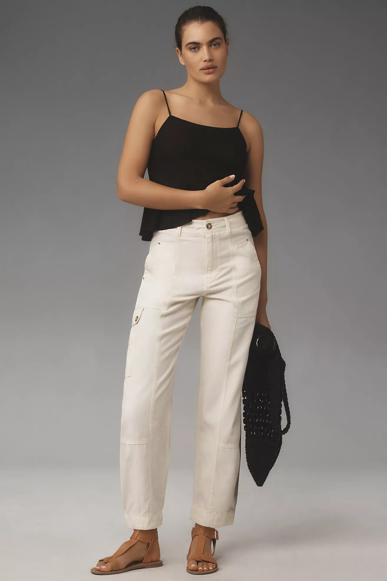 The Carson Utility Barrel Pants | Anthropologie (US)