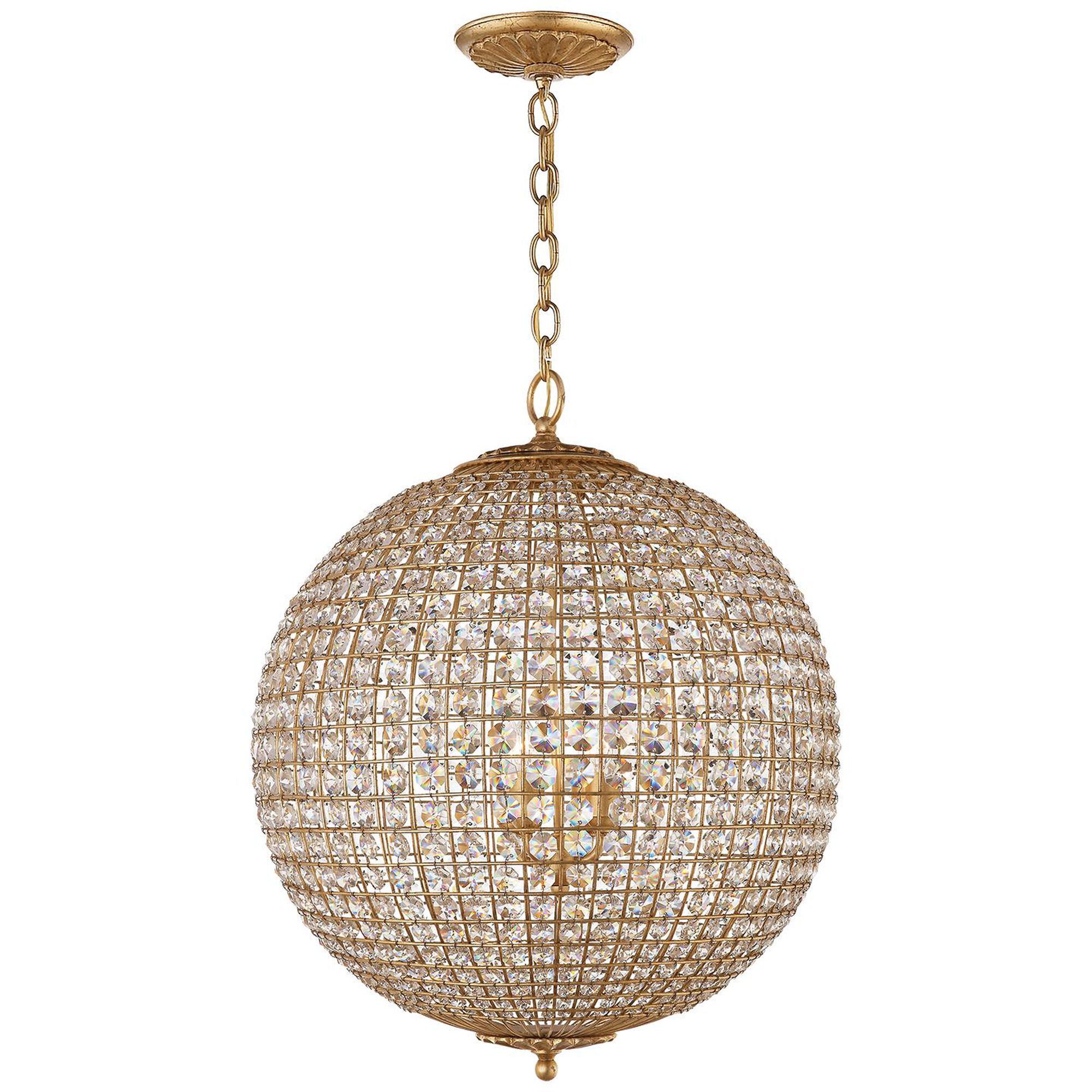 Aerin Renwick 23 Inch 4 Light Chandelier by Visual Comfort and Co.- OPEN BOX SPECIAL | Capitol Lighting 1800lighting.com