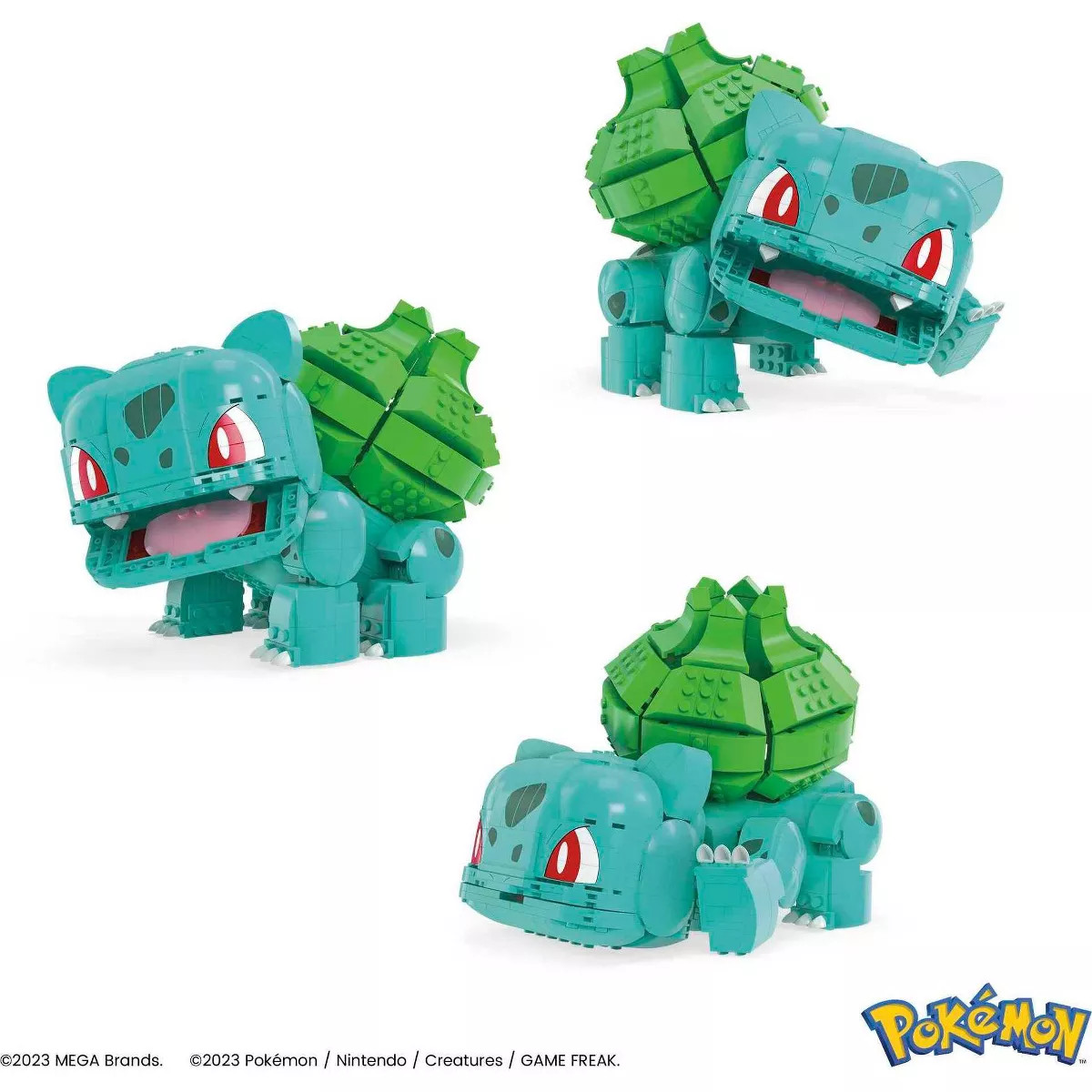 MEGA Pokemon Jumbo Bulbasaur Building Toy Kit, with 1 Action Figure - 789pcs | Target