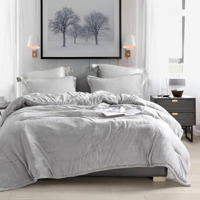 Wait Oh What Coma Inducer Microvelvet Oversized Comforter Set | Wayfair North America