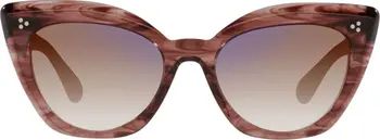 Laiya 55mm Gradient Butterfly Sunglasses | Nordstrom