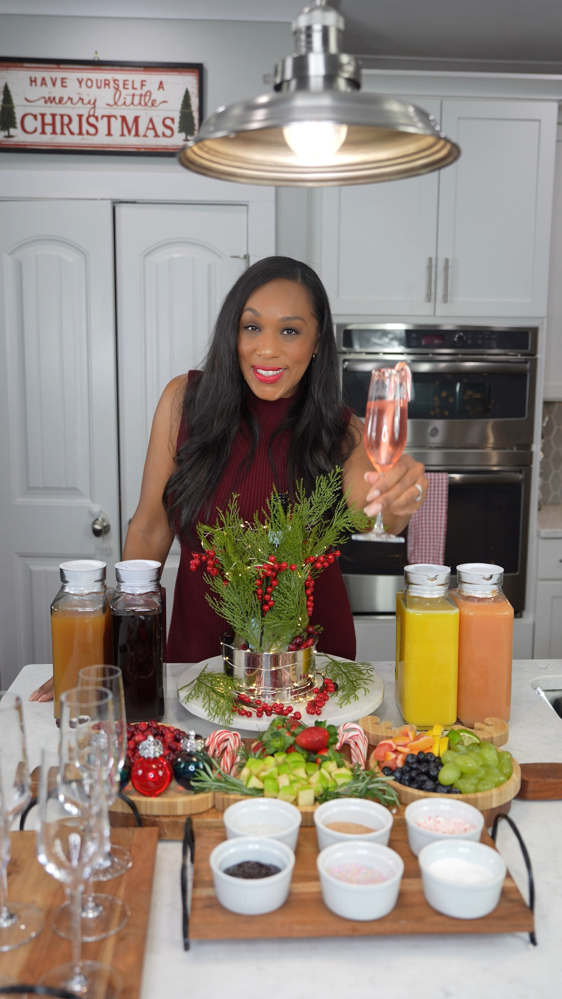 This is a perfect set up for your Holiday party or family gathering. It’s an easy way for you and your guests to customize your own festive holiday mimosas.

#LTKparties 

#LTKSeasonal #LTKHoliday