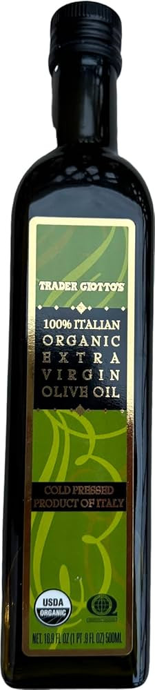 Generic Trader Joe's 100% Italian Organic Extra Virgin Olive Oil, Cold Pressed, 16.9 Fl Oz (Pack ... | Amazon (US)