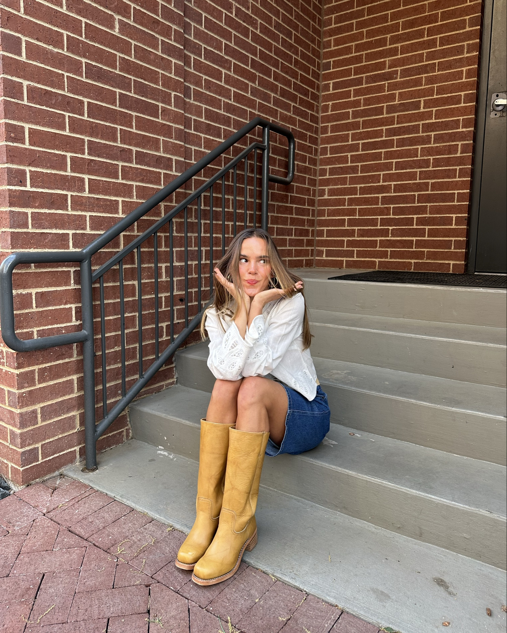 Me & my favorite new boots from Frye.🤍 these are a sunshine filled dream and the pair absolutely perfect with anything!🍃

#LTKSeasonal #LTKStyleTip #LTKShoeCrush