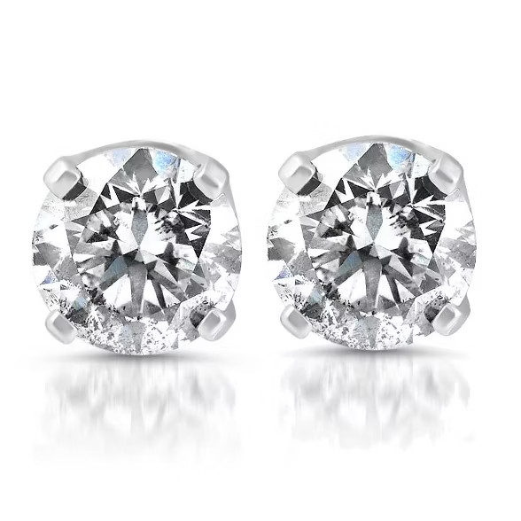 Pompeii3 1/5ct Diamond Studs 14K White Gold | Target