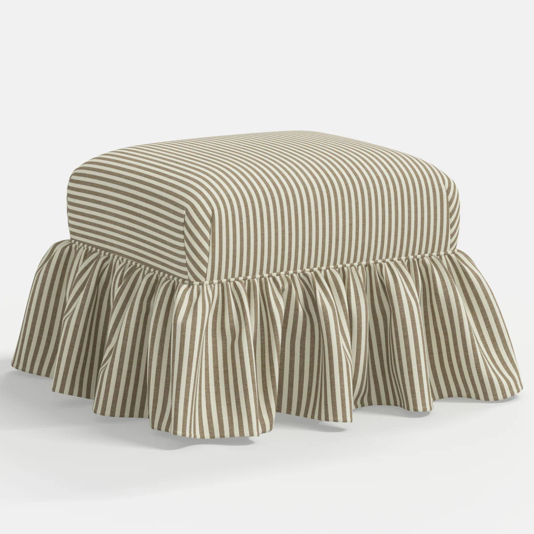 June Ottoman | Stoffer Home