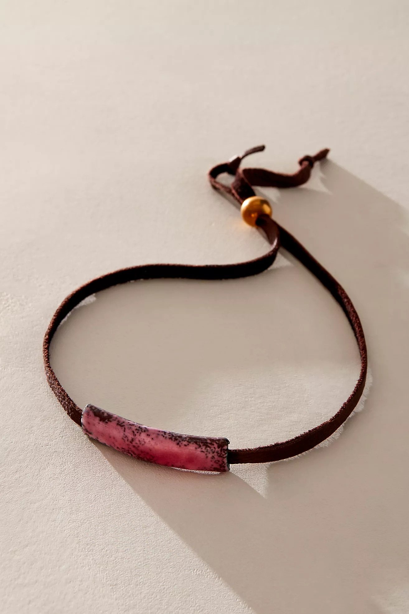 Michelle DaRin Copper And Leather Bracelet | Free People (Global - UK&FR Excluded)