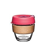 KeepCup Brew Cork, Reusable Glass Cup, Small 8oz | 227mls, Flutter | Amazon (US)
