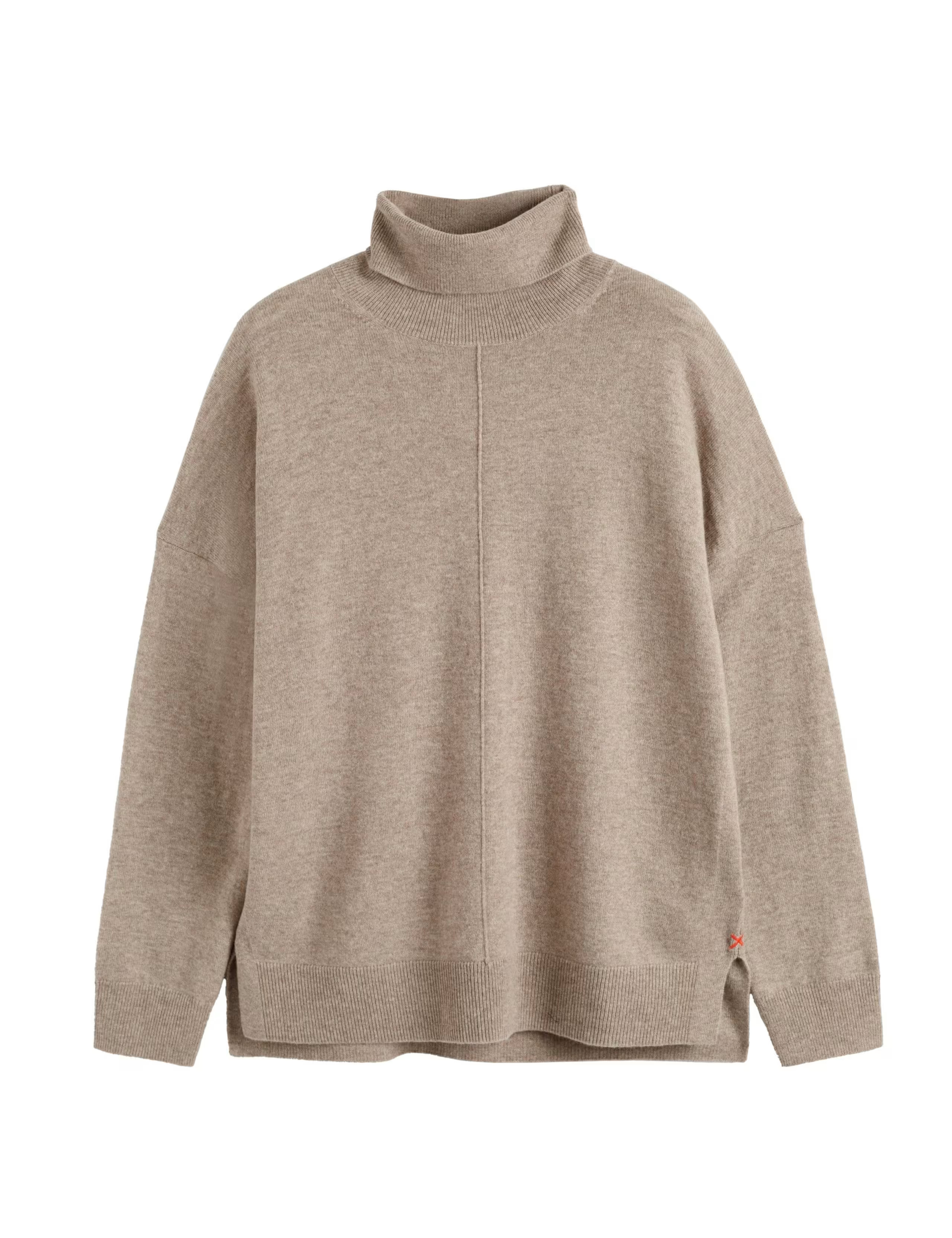 Wool Rich with Cashmere Roll Neck Relaxed Jumper | Marks & Spencer (UK)