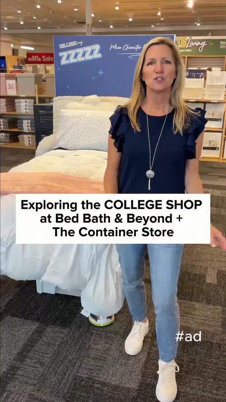 It’s baaaaack…

If you’ve missed Bed Bath & Beyond (especially in-store for dorm shopping), big news!  This week, I got to tour one of the new Bed Bath & Beyond + The Container Store locations. The store manager walked us through it all - the new Bed Bath & Beyond aisles and the go-to Container Store college favorites.

I was pleasantly surprised by the OEKO-TEX® certified bedding and towels. Those towels are SO soft! As we moved through the store, I kept finding things perfect for dorm life. 

It’s early for the new combined brand, and stores are still receiving new college items, but if you live near a Container Store, I highly recommend making a trip. 

Meanwhile, you can find it all online and then some. 
The organizational creativity of The Container Store meets the everyday essentials of Bed Bath & Beyond. 

And the result is a true one-stop shop for dorms, apartments, and college living. I could seriously spend hours exploring in there!

And for anyone feeling a little nostalgic, the famous Bed Bath & Beyond coupon is back. 🎉 Just ask about the 20% off one item coupon when you arrive in store.   Even better - Text COLLEGE to 22822 to receive 20% off an entire purchase from 6/24–9/30.

#DormShopping #CollegeMoveIn #DormEssentials @bedbathandbeyond @thecontainerstore #bedbathandbeyond #thecontainerstore