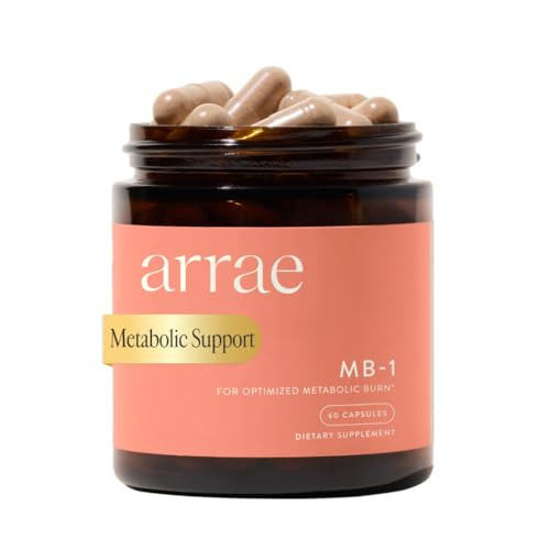 Arrae MB-1, Natural Dietary Supplement, Control Appetite, Increase Energy, Support Healthy Metabolism, 60 Capsules | Amazon (US)