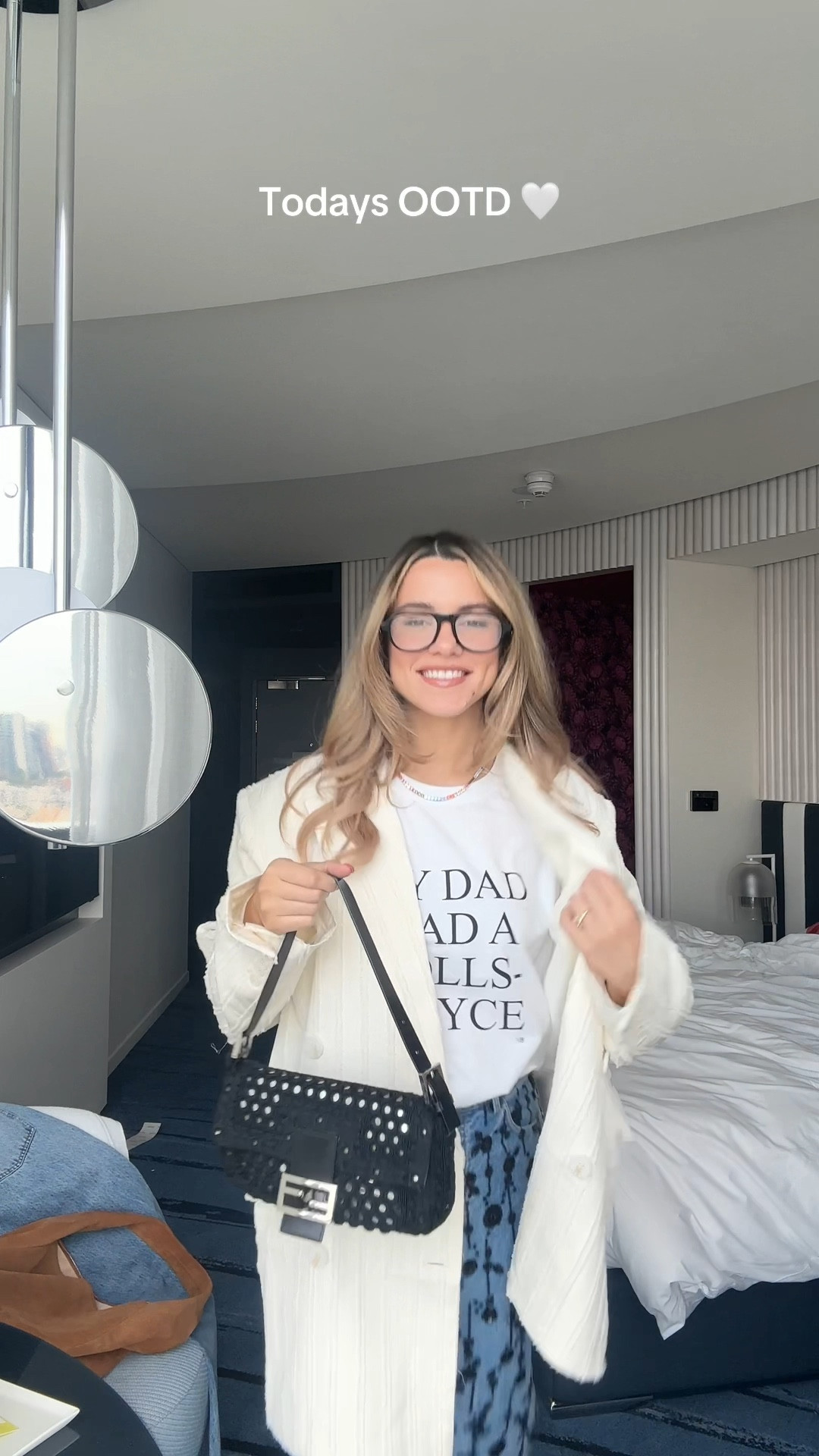 Todays ootd! A cute spring outfit featuring my favourite new blazer & denim from Blanca! I’m wearing a size 26 in the jeans! 🩵 

#LTKspring #LTKaustralia #LTKstyletip