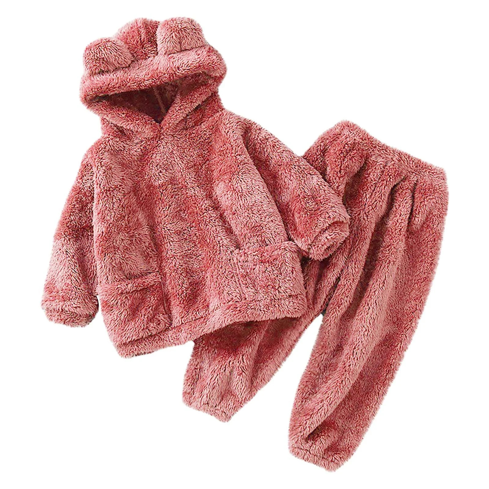 XYIJANI Fall Outfits for Kids Little Girls Outfits Clothes Toddler Long Sleeve Heart Print Hoodie... | Walmart (US)