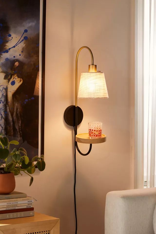 Miller Side Table Sconce | Urban Outfitters (US and RoW)