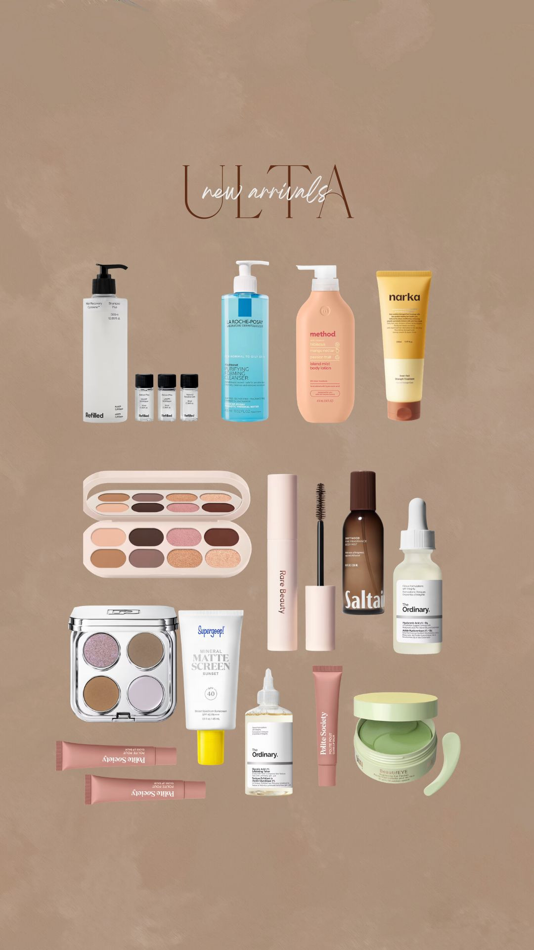 Ulta new arrivals. Shop the newest releases for all things beauty. 

 #LTKgrwm #LTKBeauty